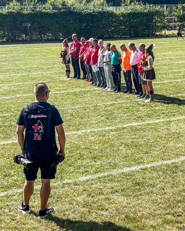 Mit der Kamera bei der deutschen Meisterschaften im Bogenschießen