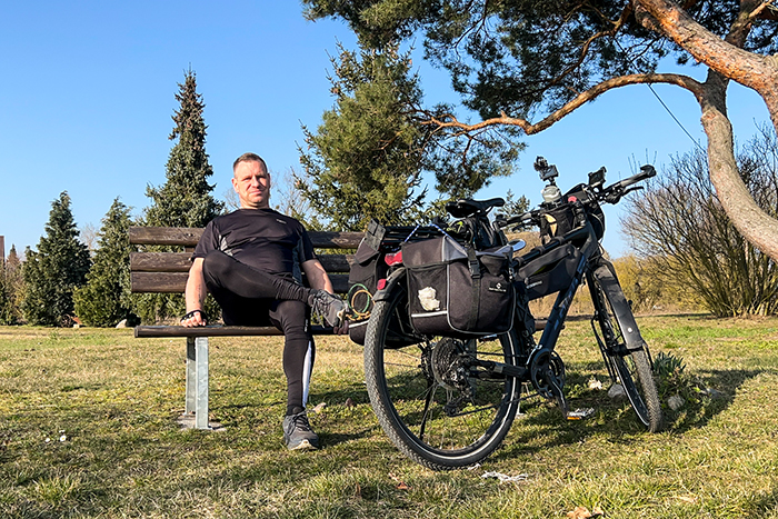 Mit dem Fahrrad auf Tagestour