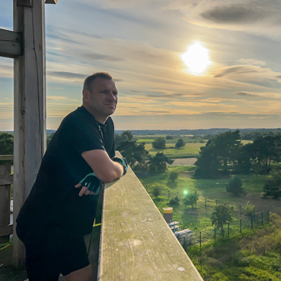 Auf dem Turm Stützkow